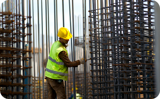 Column reinforcement work